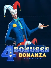 4 BONUSES BONANZA - PLINKO SPIN