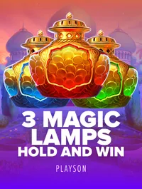 3 Magic Lamps: Hold and Win
