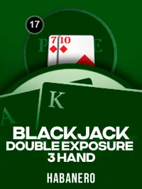 Blackjack Double Exposure 3 Hand
