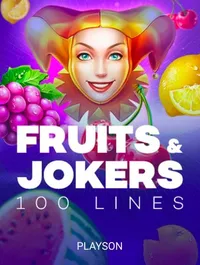 Fruits & Jokers: 100 lines