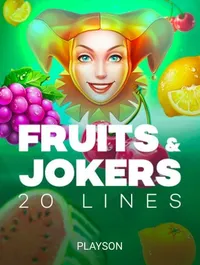 Fruits & Jokers: 20 lines