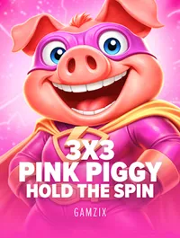 3x3 Pink Piggy: Hold the Spin
